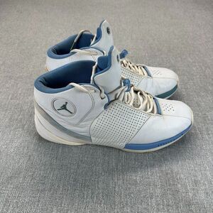 VTG Nike Air Jordan 2000 Jumpman Team Shogun Shoes 136054-141 White Blue Men 14